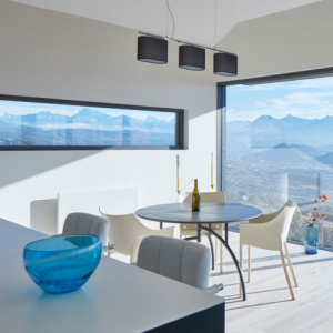 Panoramska stena FIN-Vista za uživanje v spektakularnih razgledih