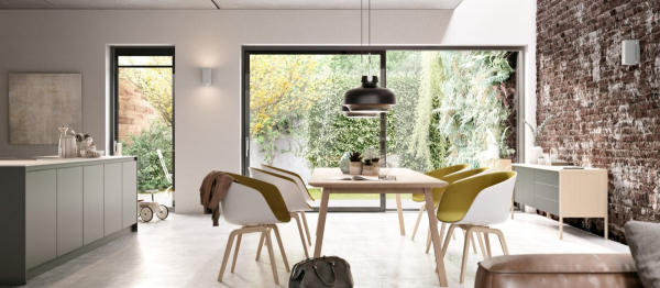 Okna in vrata v videzu stekla